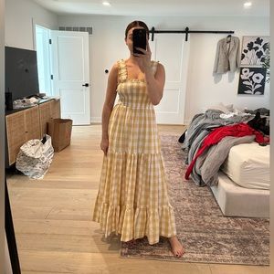 Abercrombie & Fitch Plaid Maxi Dress